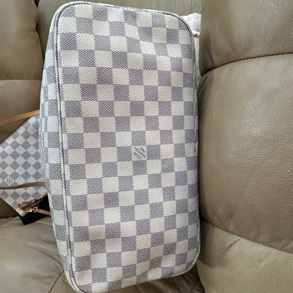 FULL SET Louis Vuitton Neverfull Azur MM 🩵 - Picture 4 of 16